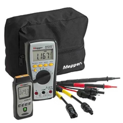 Megger Solar Power Meter Maximum Light Level 1999W/m² Accuracy ±10 W/m² Battery AAA 90g 230x170x70mm 1002-550