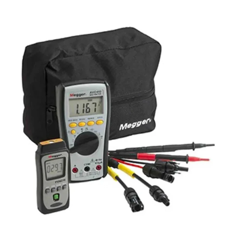 Megger Solar Power Meter Maximum Light Level 1999W/m² Accuracy ±10 W/m² Battery AAA 90g 230x170x70mm 1002-550
