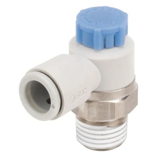 SMC AS Series Speed Controller R Tube 1 Mpa Maximum Operating Pressure AS2211F-02-06SA