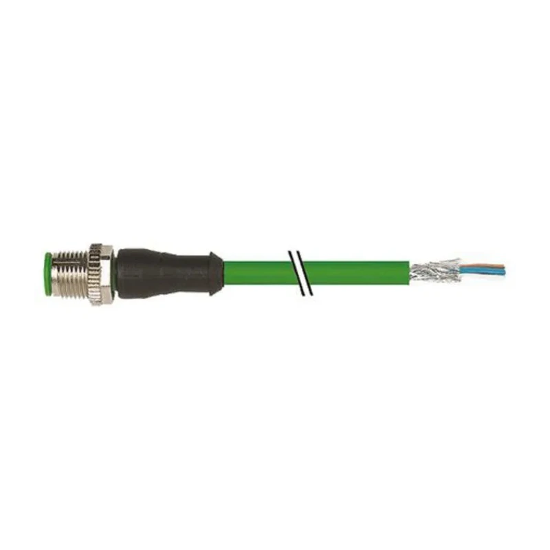 Murrelektronik Limited Male 4 Way Straight to Unterminated Sensor Actuator Cable 60V Polyurethane Jacket 7000-14541-7940500