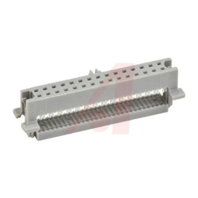 3M 10-Way IDC Connector Female for Cable, 2 Row, 125 V AC, 2.5 A Current, Gold over Nickel Plating 45110-010030