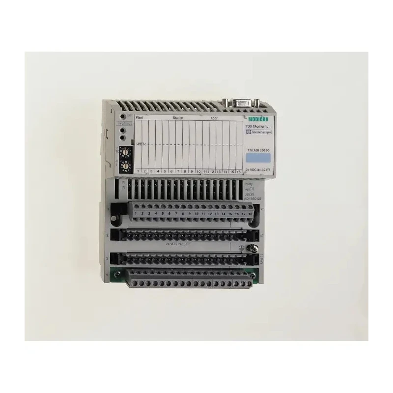 Schneider Electric Momentum Series PLC CPU, 32-Input Discrete, Wall Mount, Display Included 170ADI35000