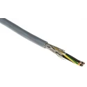RS PRO Control Cable 4 Cores 0.5mm² 20 AWG Screened Stranded Grey Polyvinyl Chloride Sheath 50 m 827-4158