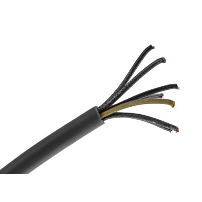 RS PRO Control Cable 7 Cores 1mm² 17 AWG Unscreened 50 m Grey Polyvinyl Chloride Sheath 827-4290