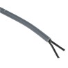 RS PRO Control Cable 3 Cores 0.5mm² 20 AWG Unscreened 50 m Grey Polyvinyl Chloride Sheath 827-4252