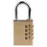 Kasp Brass Combination Padlock 6 mm Shackle Diameter 35 mm Length 40 mm Body 827-4423