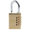 Kasp Brass Combination Padlock 6 mm Shackle Diameter 35 mm Length 40 mm Body 827-4423