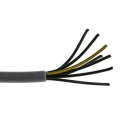 RS PRO Control Cable 7 Cores 0.75mm² 18 AWG Unscreened 50m Grey Polyvinyl Chloride Sheath 827-4296