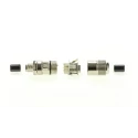 Telegartner Industrial Circular Connector, 8 Contacts, Cable Mount, M12 Size, Threaded Plug Male/Female, Rated, 500V IP67