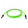 Telegartner Sensor Actuator Cable Male 4 Way M12 Straight to Male 8 Way M12 Straight 7.5 m L80214A0000