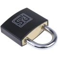 RS PRO Key Brass Padlock, 6 mm Shackle Diameter, 28 mm Shackle Length, 43mm Body 827-4394