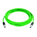 Telegartner Sensor Actuator Cable Male 8 Way M12 to Male 8 Way M12 Straight, 1 m, Polyurethane Jacket L80000A0001