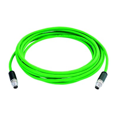 Telegartner Sensor Actuator Cable Male 8 Way M12 to Male 8 Way M12 Straight, 1 m, Polyurethane Jacket L80000A0001