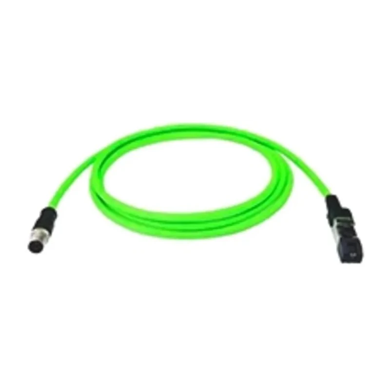 Telegartner Cat5 Unshielded Ethernet Cable, 1 m, Green Polyurethane Jacket 