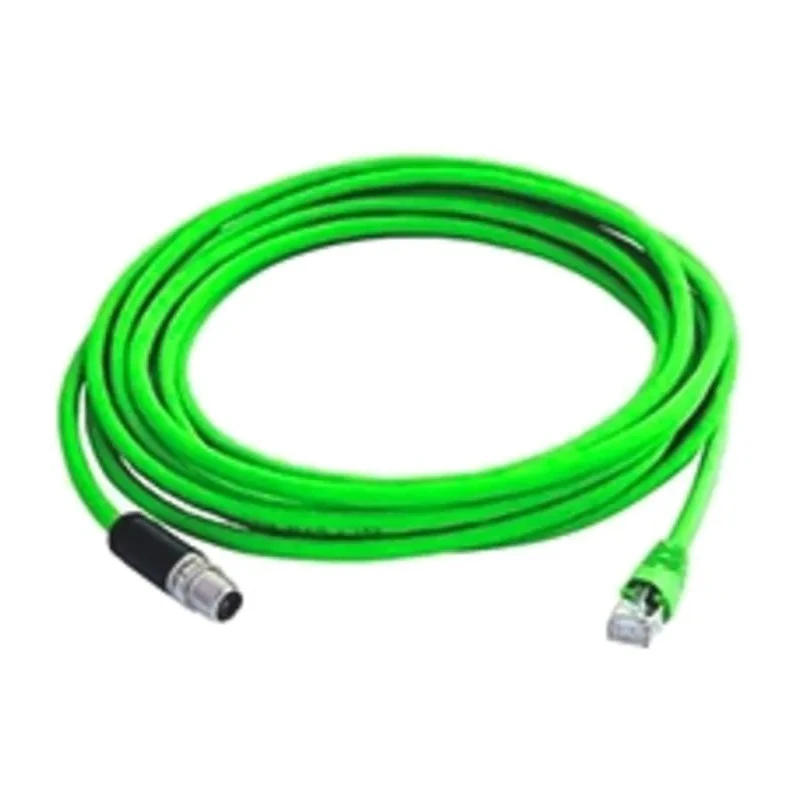 Telegartner Cat6a Shielded Ethernet Cable, 3 m, Polyurethane Jacket, Green 