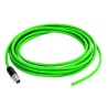Telegartner Sensor Actuator Cable Male 8 Way M12 to 8 Way Unterminated Polyurethane Jacket 1 m L83500A0001