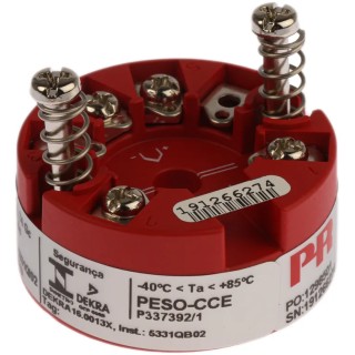 PR Electronics 5300 Temperature Transmitter Thermocouple, Voltage Input 35V dc, Operating Temperature -40°C to 85°C 5334A3B