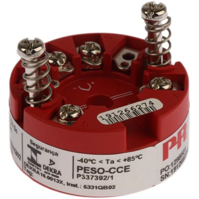 PR Electronics 5300 Temperature Transmitter Thermocouple, Voltage Input 35V dc, Operating Temperature -40°C to 85°C 5334A3B