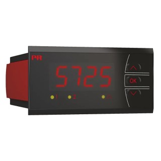 PR Electronics Programmable Frequency Indicator Multi-Function Panel Meter LED Display 44.5mm x 91.5mm 5725A