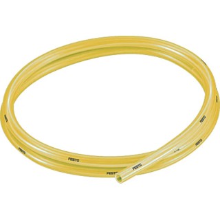 Festo Compressed Air Pipe Yellow Polyurethane 8 mm 50 m Hydrolysis Resistant Industrial Hose PUN-H-8X1,25-TGE