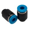 Festo QSC Series Tubing Cap Polybutylene Terephthalate 4 mm Push-In, 14 Bar Pressure QSC-4