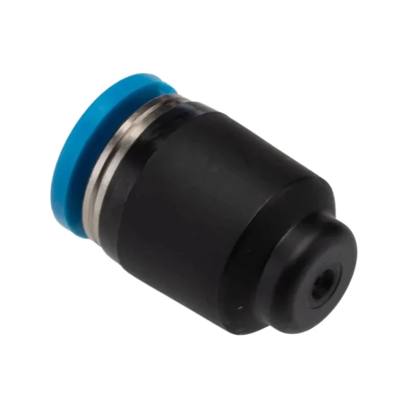 Festo QSC Series Tubing Cap Polybutylene Terephthalate 4 mm Push-In, 14 Bar Pressure QSC-4