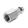 Festo Brass Pneumatic Quick Connect Coupling G1/8 Thread Nickel Plated 12 Bar KS3-1/8-I