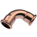 Pegler Yorkshire Copper Pipe Fitting Press Fit Elbow 38290