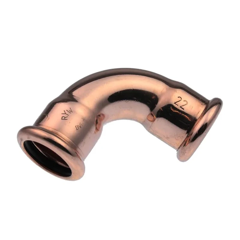 Pegler Yorkshire Copper Pipe Fitting Press Fit Elbow 38290