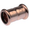 Pegler Yorkshire Copper Pipe Fitting Press Fit Coupler 38010