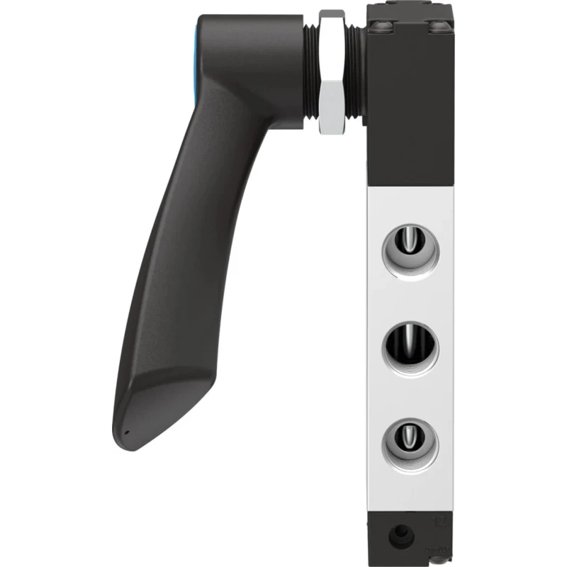 Festo Lever Pneumatic Manual Control Valve VHEF Series, G 1/4 Thread, 10 bar Pressure, 1200 L/min Flow Rate VHEF-HS-B52-G14