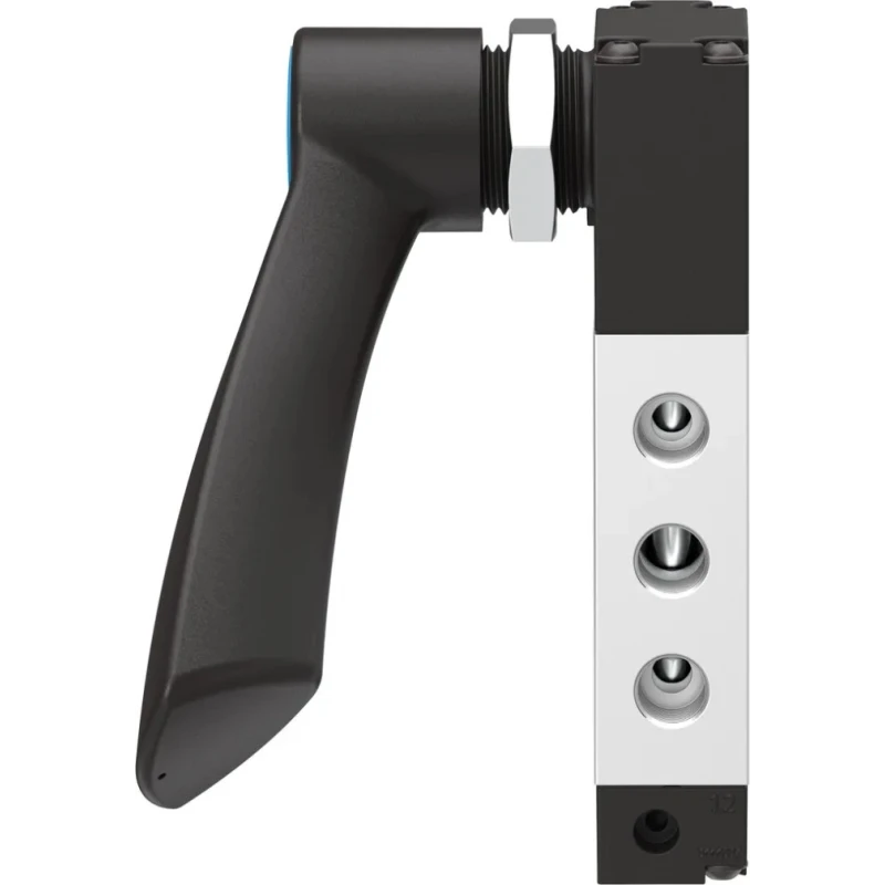 Festo Lever Pneumatic Manual Control Valve VHEF Series G 1/8 Thread, Aluminium Alloy Body, 5/2 Valve VHEF-HS-B52-G18