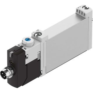 Festo Solenoid Valve 5/2 Way Monostable Pneumatic Control Valve Aluminium Alloy Body 24V DC 1W Power VUVG-B10-M52-RZT-F-1R8L