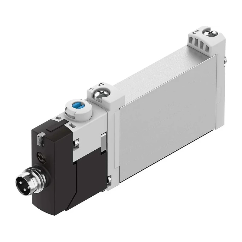 Festo Solenoid Valve 5/2 Way Monostable Pneumatic Control Valve Aluminium Alloy Body 24V DC 1W Power VUVG-B10-M52-RZT-F-1R8L