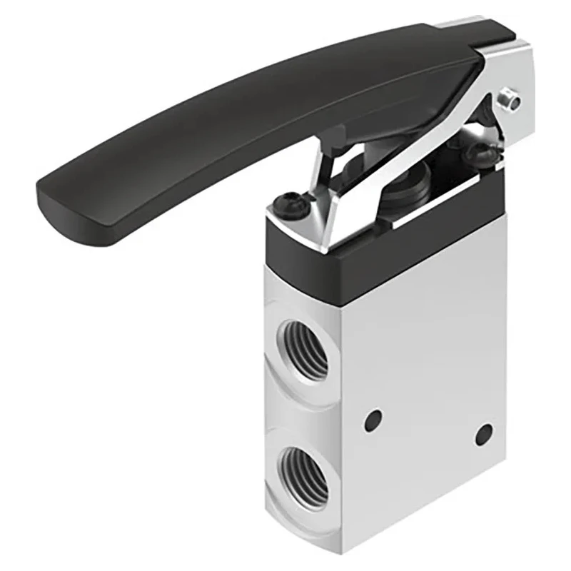 Festo Pneumatic Manual Control Valve VHEF Series G1/4, Aluminium Alloy Body, 870L/min Maximum Flow Rate VHEF-LT-M32-M-G14