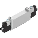 Festo Pneumatic Solenoid Valve 5/2 Way Bistable Aluminium Alloy Manifold Mount 24V dc 1W VUVG-B14-B52-ZT-F-1R8L