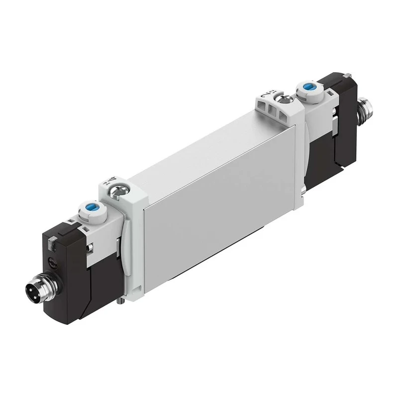 Festo Pneumatic Solenoid Valve 5/2 Way Bistable Aluminium Alloy Manifold Mount 24V dc 1W VUVG-B14-B52-ZT-F-1R8L