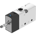 Festo Pneumatic Solenoid Valve 3/2 NC Single Solenoid 3 Ports G 3/8 Die Cast Aluminium Body VUVS-L30-M32C-MD-G38-F8