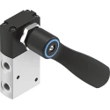 Festo Lever Pneumatic Manual Control Valve 3/2 Function Aluminium Alloy, 10 bar, 750L/min, G 1/8 VHEF-HST-M32-M-G18