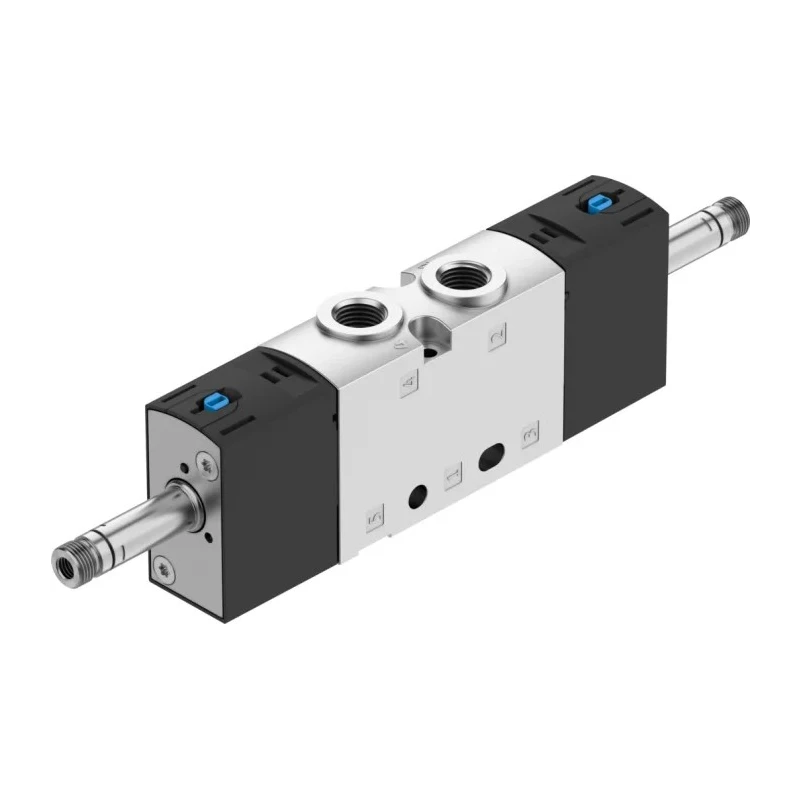 Festo Pneumatic Solenoid Valve 5 Port 5/2 Function Electric Actuation G 1/8 Port Size Die Cast VUVS-L20-B52-D-G18-F7