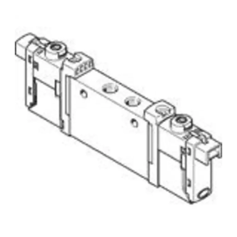 Festo 5/2 Way Bistable Solenoid Valve Aluminium Alloy Body 24V dc 1W Power VUVG-L10-B52-T-M5-1H2L-W1