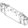 Festo Pneumatic Solenoid Valve 3-Port 3/2 NC Single Solenoid G 1/8 Port 24V dc Aluminium Alloy VUVG-L14-T32C-AT-G18-1H2L-W1
