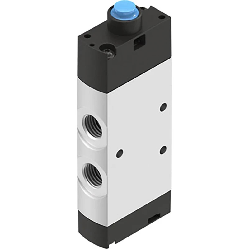 Festo Pneumatic Manual Control Valve VMEF Series G 1/4 Aluminium Alloy 5/2 Function 10 bar VMEF-SC-M52-M-G14