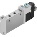 Festo 5/2 Way Monostable Solenoid Valve Aluminium Alloy Body 24V dc 1W VUVG-L10-M52-MT-M5-1R8L