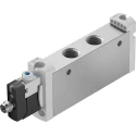 Festo Solenoid Valve 5/2 Way Monostable Pneumatic Valve Aluminium Alloy Body 24V DC 1W Power VUVG-L18-M52-MT-G14-1R8L