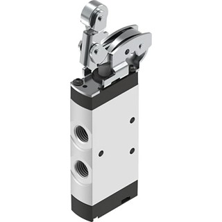 Festo Pneumatic Manual Control Valve Roller Lever Control Mechanism, G 1/4 Port Size, 5/2 Valve Function VMEF-K-M52-M-G14