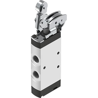 Festo Pneumatic Manual Control Valve Roller Lever Control Mechanism, G 1/4 Port Size, 5/2 Valve Function VMEF-K-M52-M-G14