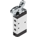 Festo Roller Lever Pneumatic Manual Control Valve , G 1/8 Port, 5/2 Valve Function, 10 Bar Pressure VMEF-R-M52-M-G18