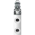 Festo Roller Lever Pneumatic Manual Control Valve Aluminium Alloy Body 3/2 Function, 10 bar, 750L/min VMEF-RT-M32-M-G18