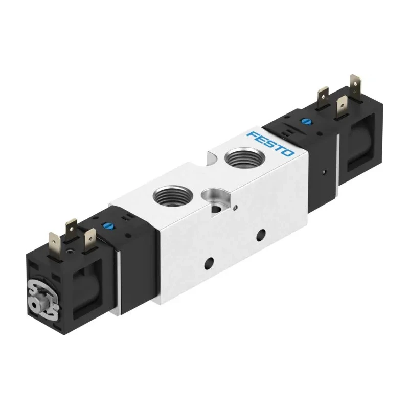 Festo Pneumatic Solenoid Valve 5/2 Solenoid G VUVS Series 24V DC 1600 L/min Flow Rate VUVS-LK30-B52-D-G38-1B2-S